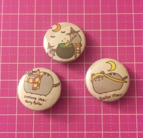Pusheen Cat Pin Pack