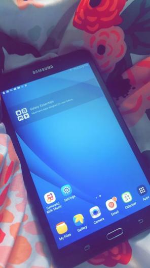 Black Samsung Tablet