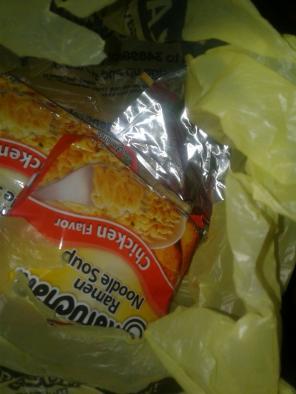 Chicken noodles