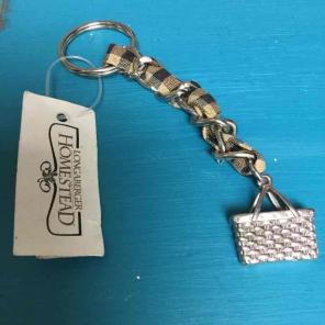 Vintage longaberger keychain