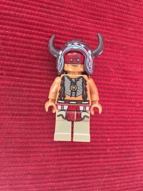 Lego Minifigure The Lone Ranger Red Knee