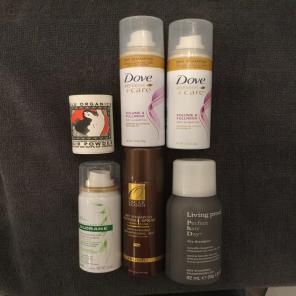 New Lot Of 6 Travel Dry Shampoos
