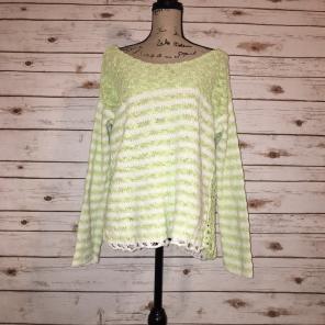 Free People Knit Sweater Sz L