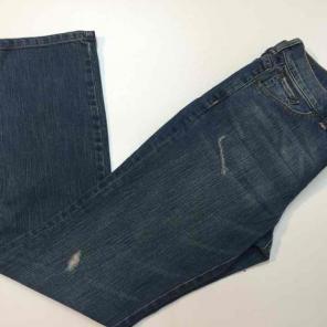 New York & Co women jeans straight leg 6