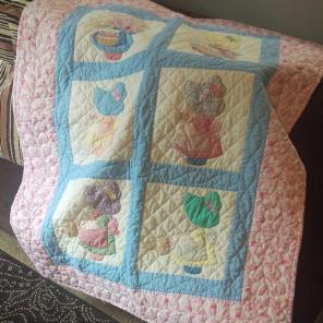 Quilt Blanket/Window Decorative Curtain