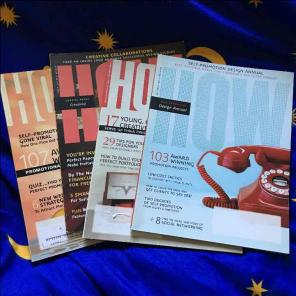 HOW magazine 4 issues