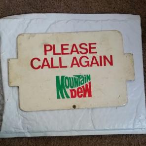 Mountain Dew Signage Advertisement