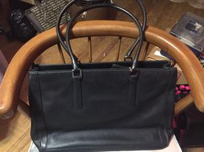 Black Authentic Coach Laptop Bag 15.6