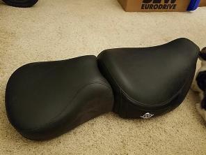 Harley Davidson motorcycle seat