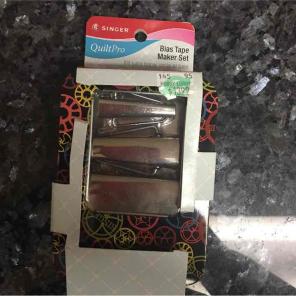 Bias tape maker