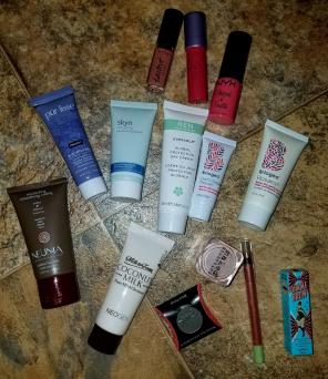 Ipsy Bag and extras