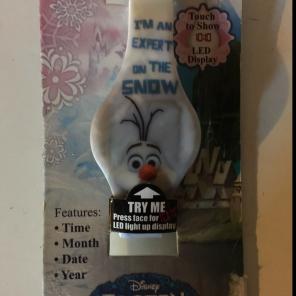 Disney Olaf LED Watch