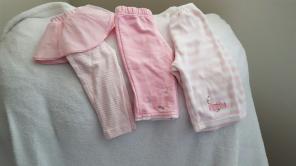 BABY GIRL LOT OF 3 PANTS CARTERS
