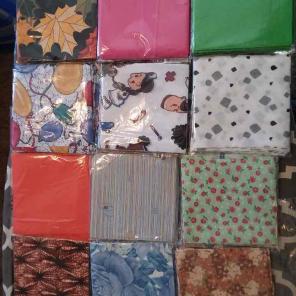 4" precut quilting squares (290)