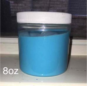 Pacific blue slime- 8oz