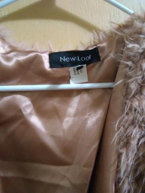 Faux fur mauve vest..super cute
