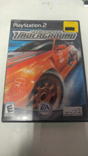 Need for Speed Underground game (PS2)