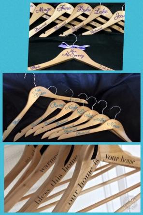 1 Personal Wedding Hanger's