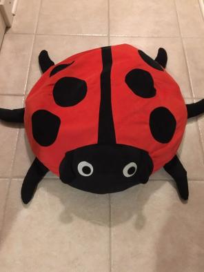 IKEA Sagosten Ladybug Cover w/Air Insert