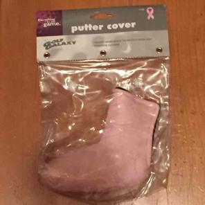Putter Cover Breast Cancer Awareness