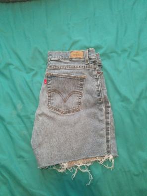 Vintage Levi cut offs