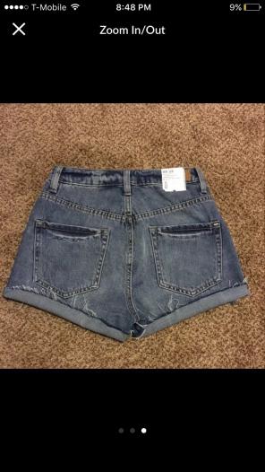 NWT Garage Denim Shorts