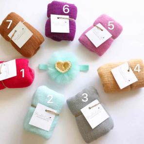 2 Newborn photography wrap sets