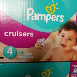 Pampers Cruisers Size 4 - 74ct