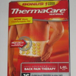 Thermacare lower back & hip heat wraps