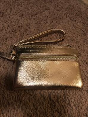 Rose Gold Wristlet