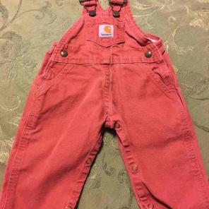 Carhartt Overalls Size 6 Months EUC