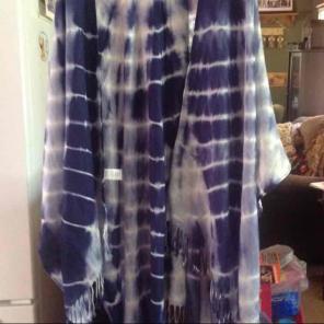 NEW Tie Dye Shawl/Poncho