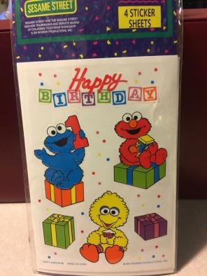 1st bday stickers looney tunes or SS