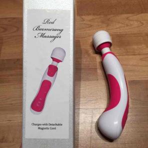 Red Boomerang Massager