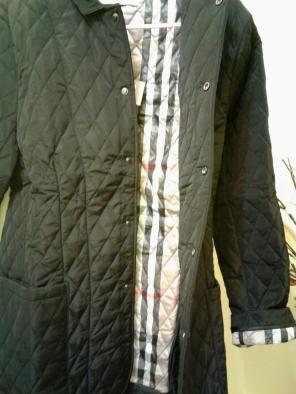 NWT Burberry Quilted Men jacket Large