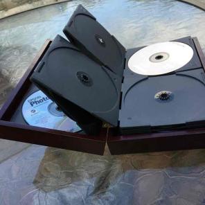 CD storage and organizer box