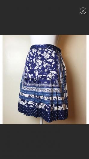 Loft Bandana Skirt