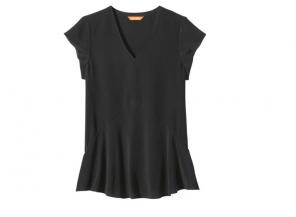 NWT Joe fresh Black Flowy Blouse