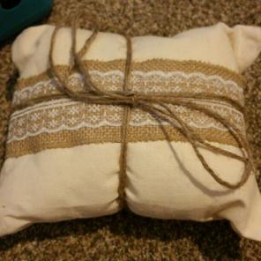 Ring bearer pillow