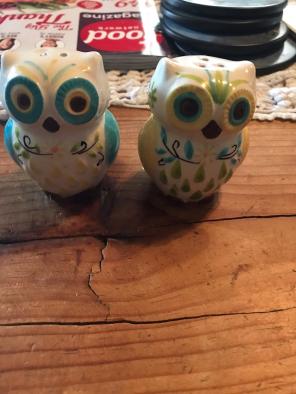 Owl Salt & Pepper Shakers