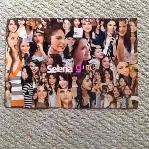 Selena Gomez name collage