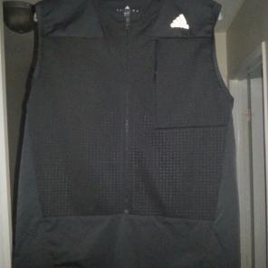 Black adidas vest