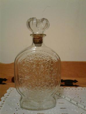 Vintage liquor bottle
