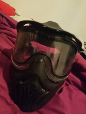 Paintball helix mask with vents goggles