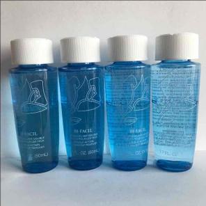 4 bottles Lancome makeup remover