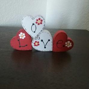 Handmade Valentine decoration