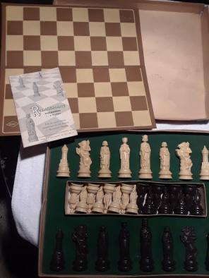 Original Antique Renaissance Chessboard