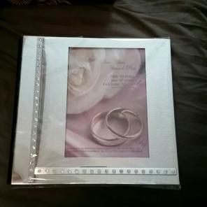 Wedding photo album. Never used.