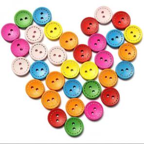 Buttons mixed colors.