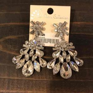 New crystal chandelier earrings